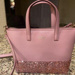 Kate Spade Crossbody - glitter bottom
